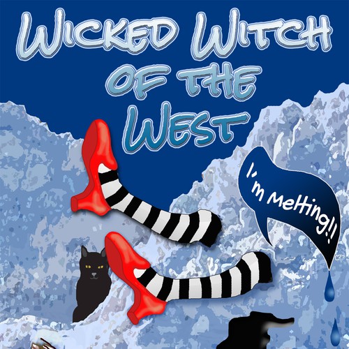 Product Packaging for "Wicked Witch Of The West Snow & Ice Melter" Réalisé par Kristin Designs