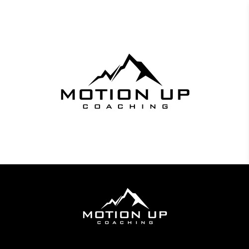 Motion Up / Mountain Sports Coaching logo Design by AjiCahyaF