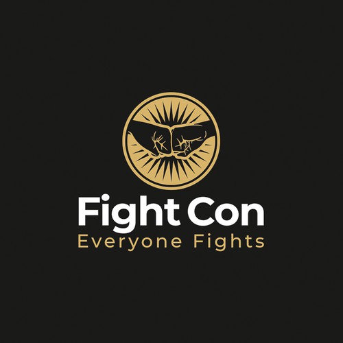 Fight Con logo Design by Alexander Ryashin