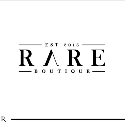 Create a logo for Rare, a high end boutique opening this spring! Design by RCMR STUDIO