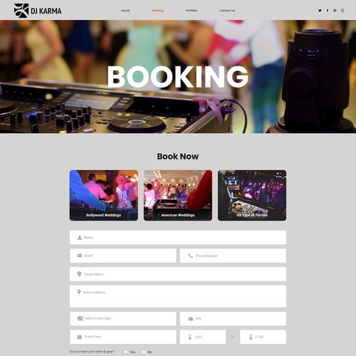 dj karma - playing good music since 2007 Design by Digitechtic