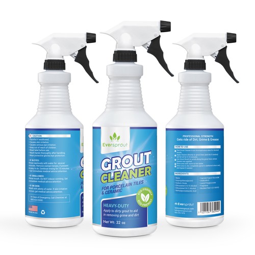 Eversprout Grout Cleaning Brush Scrubber