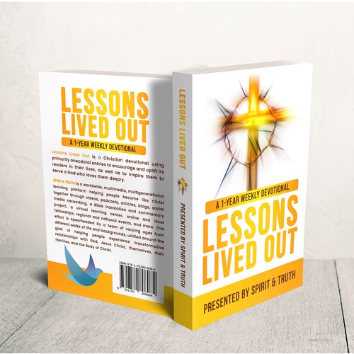 We need a captivating cover for our 1-year Devotional! Design by Zahari Studio