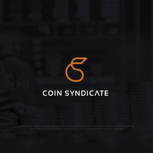 Logo for Coin Syndicate Influencer Agency Design by Bipardo