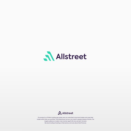 Iconic Logo for Stock Trading App Design by HachePe