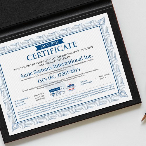 ISO Certificate Design Design by GrApHiC cReAtIoN™