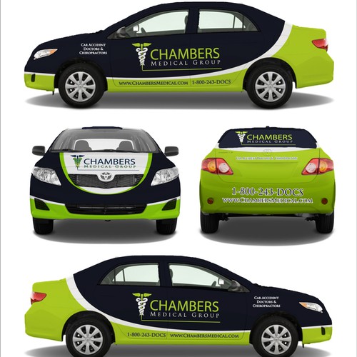 Creative Car Wrap Design for Medical Clinic Design by T i f a n y' s