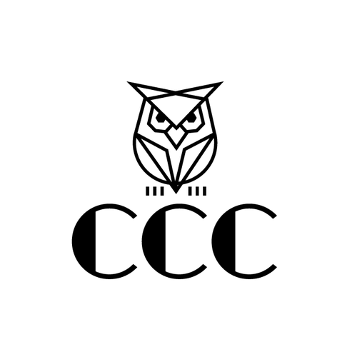 Business service logo with owl symbol Design by RockPort ★ ★ ★ ★ ★