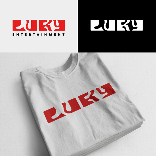 Design a powerful logo for Luky Entertainment and make its brand shine! Design by MINTZ ®