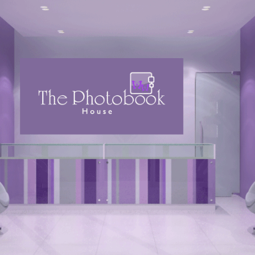 logo for The Photobook House Design by Aduxo