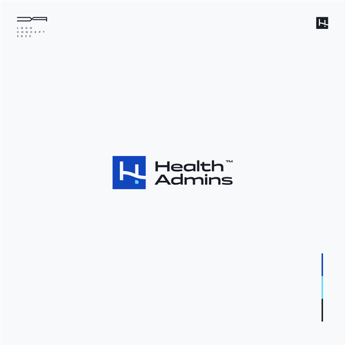 Be the designer that created the coolest healthcare software logo with Health Admins!!!! Design by Youssef Ait