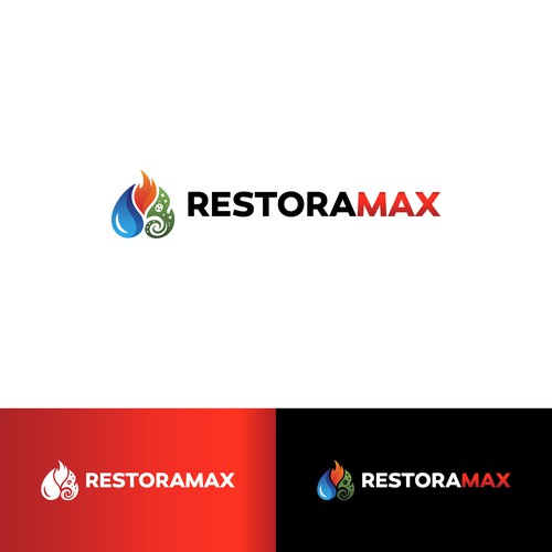Restoration Company Branding. Design by RADesign ™