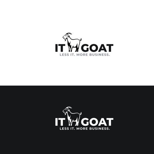 Bad Ass Goat logo for IT Consulting company. Something that will look awesome on company swag. Design by Global Arts