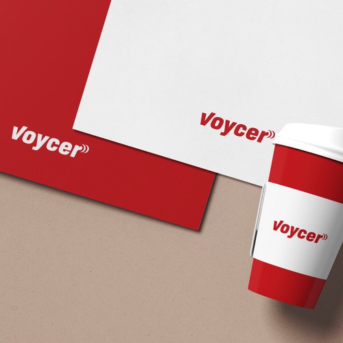 Clean, modern, Voycer logo for B2B community platform for consumer brands Design by Advancedlesigner