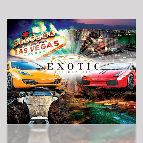 exotic car picture/destination wall poster! Design by Jeniora <3