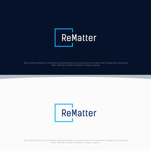 Modern, industrious logo for recycling software Design by ajie™