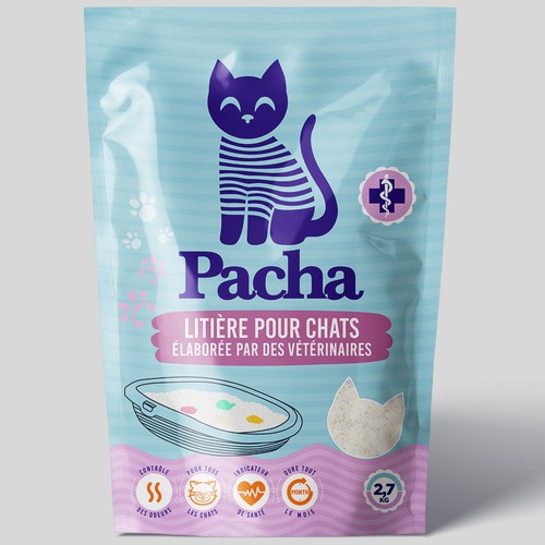 Cat Litter startup Minimalistic packaging - Contest Design von agooshe