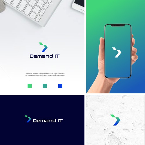 Design a logo for a modern & professional IT-consultancy business! Design by Wanpis