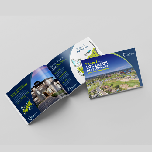 Help me create a Leaflet for a premier luxury real-estate subdivision. Photos included. Design by AstonD