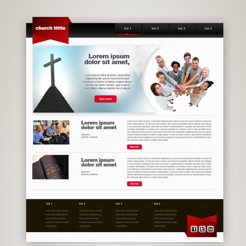 Help us design a religious themed website Design by LogoLit
