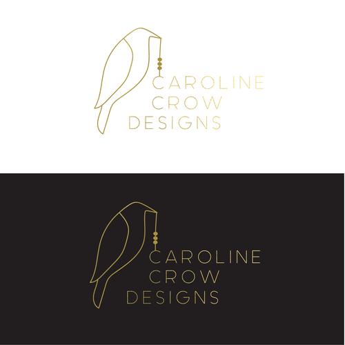 logo help pls! crow sketch needed to launch a simple and cool jewelry brand Design by lookbook_creative