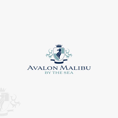 logo for Avalon Malibu: By The Sea Design by XCVSTVDIO