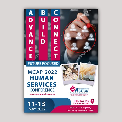 MCAP 2022 Human Services Conference Design by allMarv