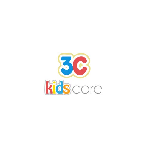 Create a modern yet bright, happy and fun logo for 3C Kidz Care Design by michelle frances