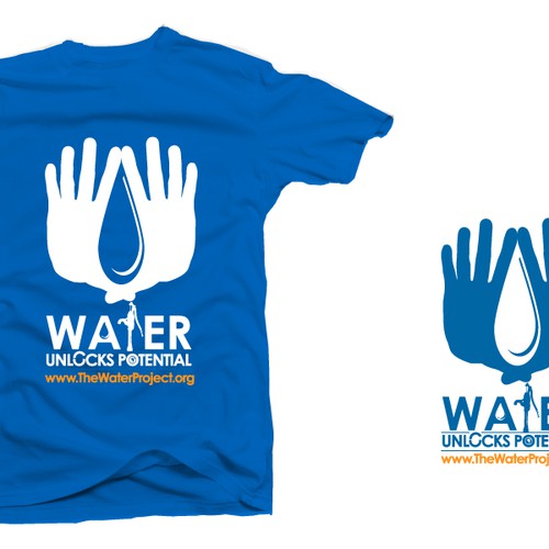 T-shirt design for The Water Project デザイン by JonSerenity
