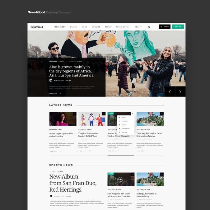 Design vencedor por JamesCook1984