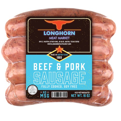 Smoked Sausage Label Design by Manthanshah