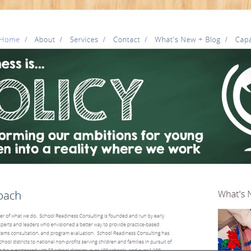 Create a community-focused logo for School Readiness Consulting-Washington DC Design by snejki