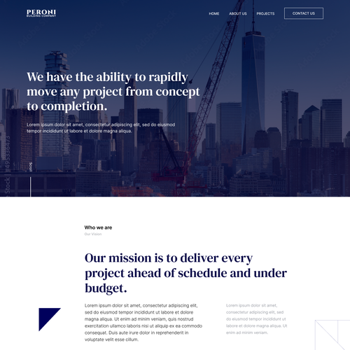 PBC website Design by Ievgeniia