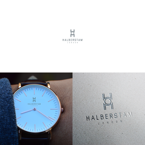 Create rounded 'H' logo for  Halberstam's watches Réalisé par Marko_Design