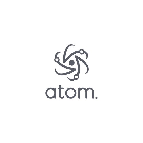 Create Atom Symbol In Shape of Letter "S" Design von Design.artz Studio