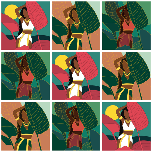 Apparel/Textile Designs - Women of Color Inspired Designs Design by Anjelita