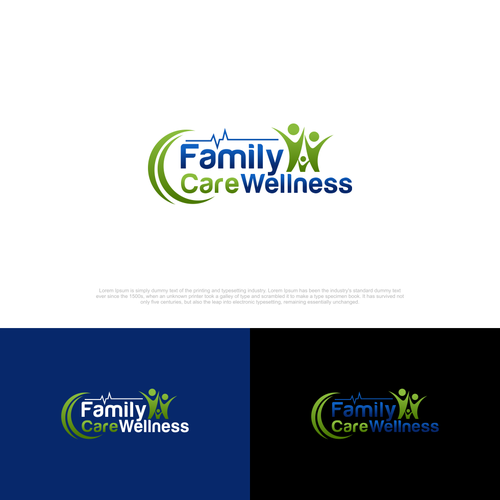 Family Care Wellness logo to appear similar to the attached Family Care Clinic logo Design by Dyne Creative