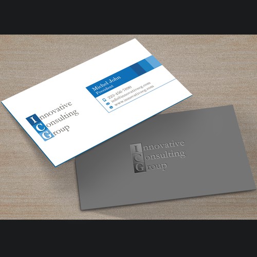 Design di ICG Business Cards di fastdesign86