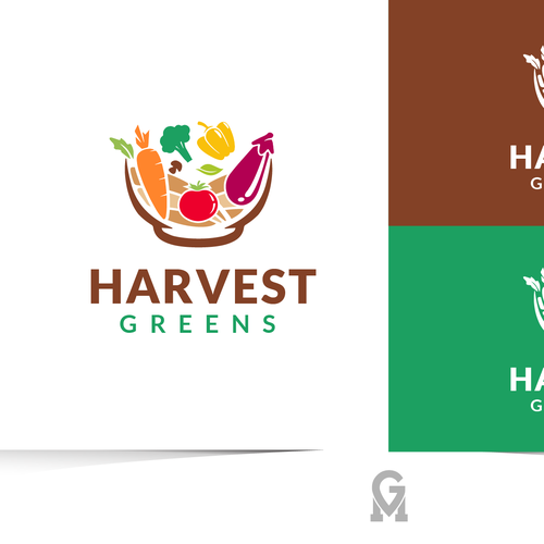 New Fast Casual Greens Based Food Concept Design our Signage, Logo to launch our concept Design by M.G. designs