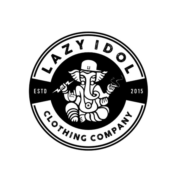 Design by cha-chi titled "LAZY IDOL CLOTHING CO."