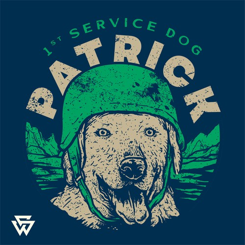 Designs Veteran Service Dog TShirt Tshirt contest