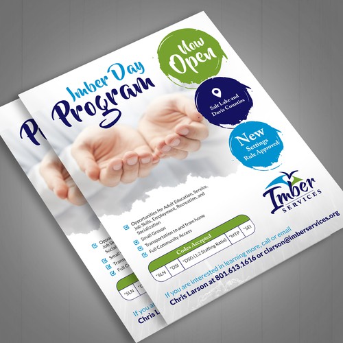 Autism Program Flyer Design by Alphabet ♥