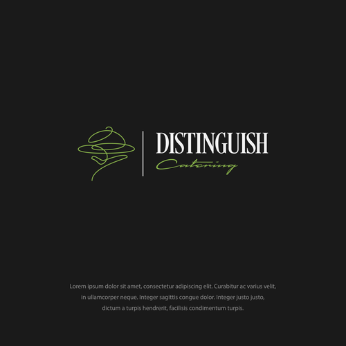 Distinguish Catering : A Taste of Home with a Luxurious Experience Design by Ainur Roviq