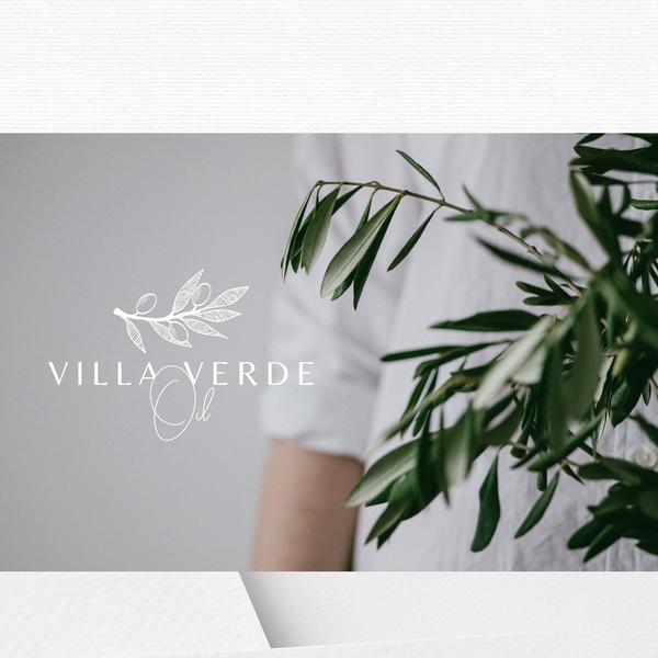 Logo design for olive oil business