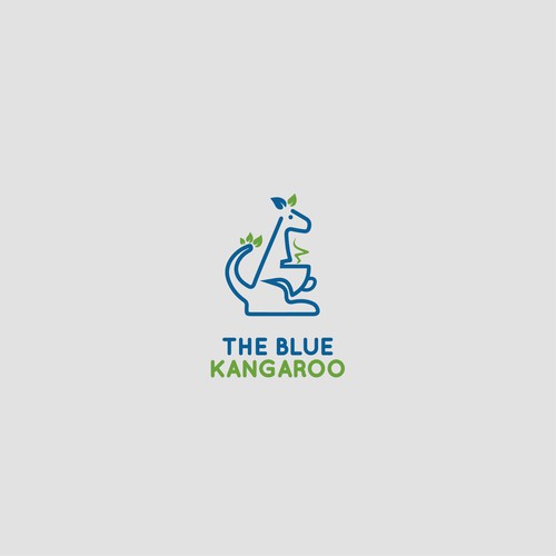 The Blue Kangaroo Cafe's quest for BRAND and Identity. Design by VSS Design