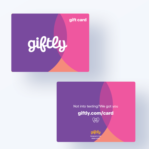 Delightful packaging for the perfect gift card Design by Ganesh Anvekar