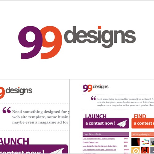 Design di Logo for 99designs di andrEndhiQ