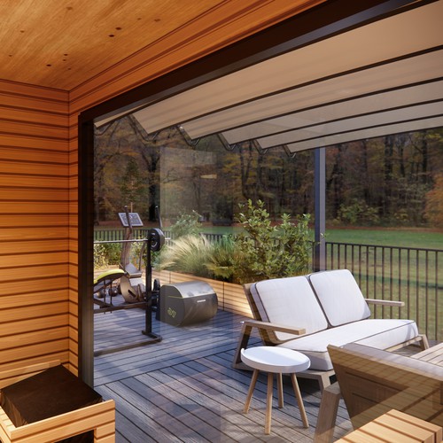 Ideation: Roof Top Terrace Design by D_MANN™