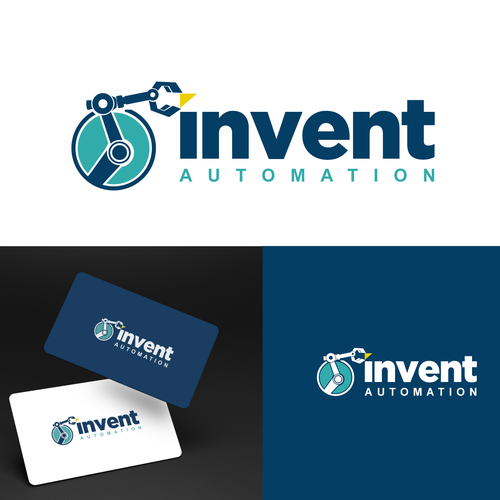 Invent Automation Logo - Unique Opportunity Design by RockPort ★ ★ ★ ★ ★