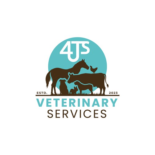 Designs Mixed animal veterinarian logo Logo design contest
